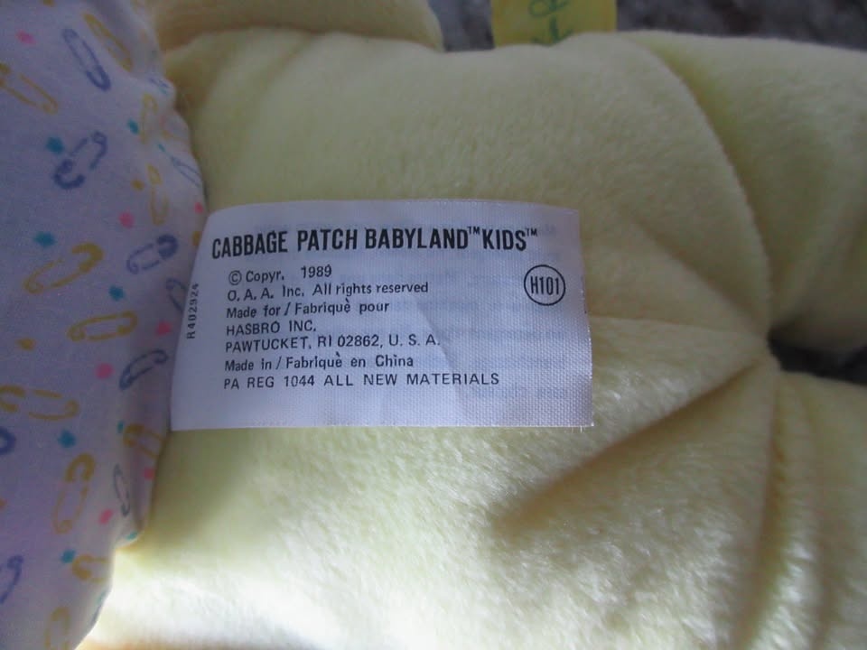 1989 Cabbage Patch Babyland Kids Doll - photo 4