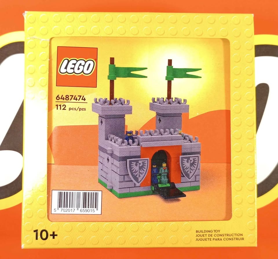 Lego Mini Castle 40775/6487474/6426244 Yellow/Grey/Knight’s Cast - photo 4