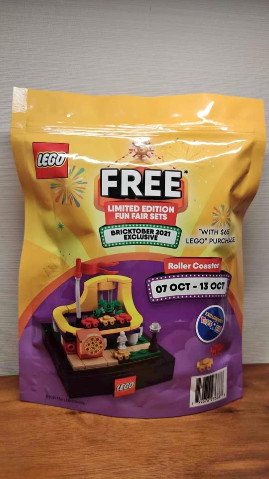 Lego Toysrus brickober Roller Coaster Retired 2021 Pickup@404/Fi