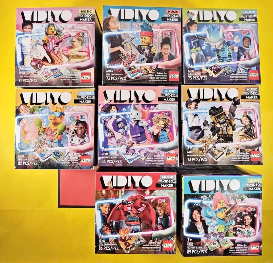 Lego VIDIYO BeatBox Sets - Retired 2021 - Pickup @ Finch/404