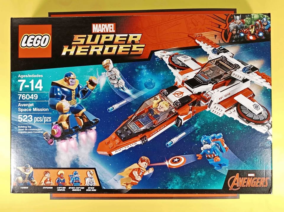 Lego Marvel 76049 Avenjet Space Mission Retired 2015