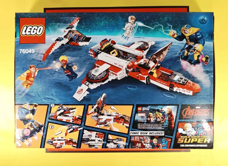 Lego Marvel 76049 Avenjet Space Mission Retired 2015 - photo 2