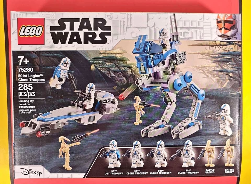 Lego Star Wars 75280 501st Legion Clone Troopers retired 2020 BN