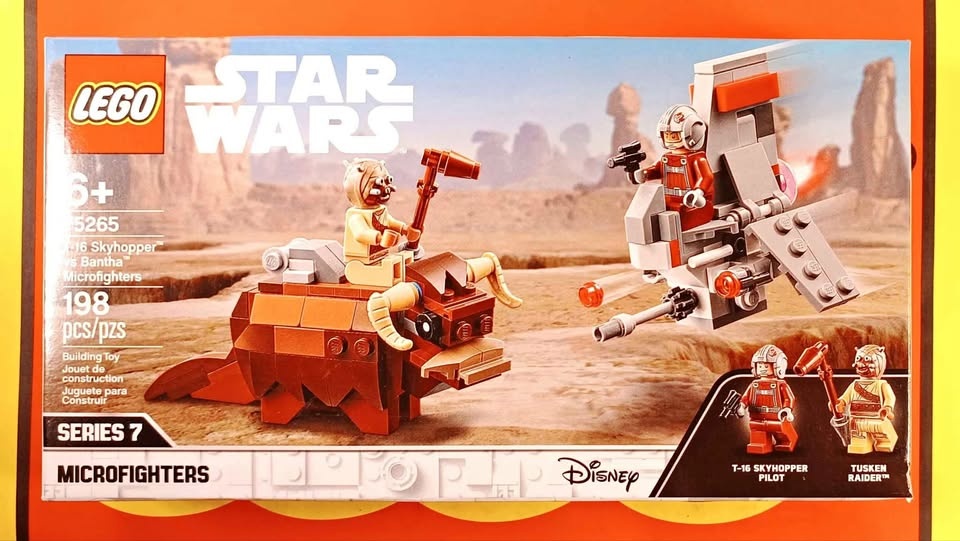 Lego Star Wars 75265 T-16 Skyhopper vs Bantha Microfighters Reti