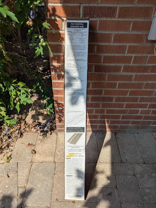 Peak Gutter Guards - Heavy-Duty Aluminum (4 ft. x 5 in.) - photo 3
