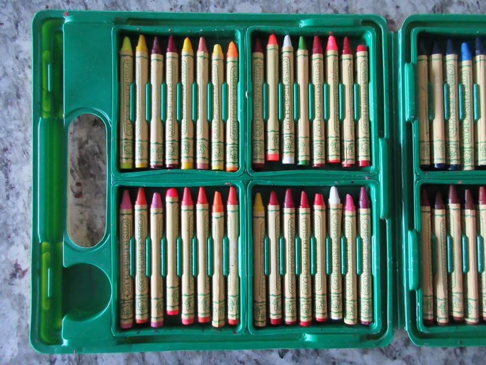 Vintage Cabbage Patch Kids Crayon Case - 1980s - photo 2