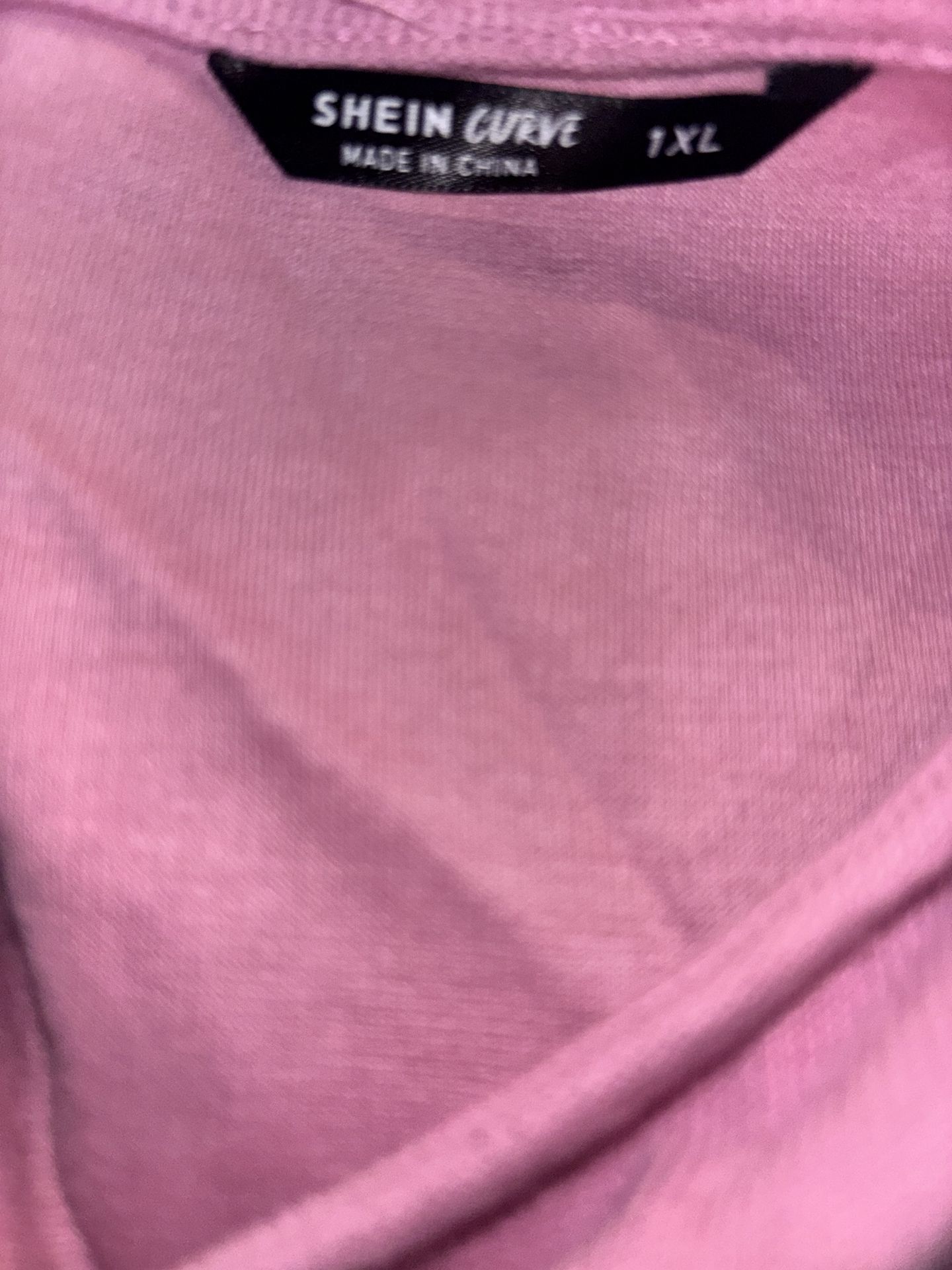 SHEIN Curve Lavender Pink Stretch Jumpsuit 1XL - photo 4