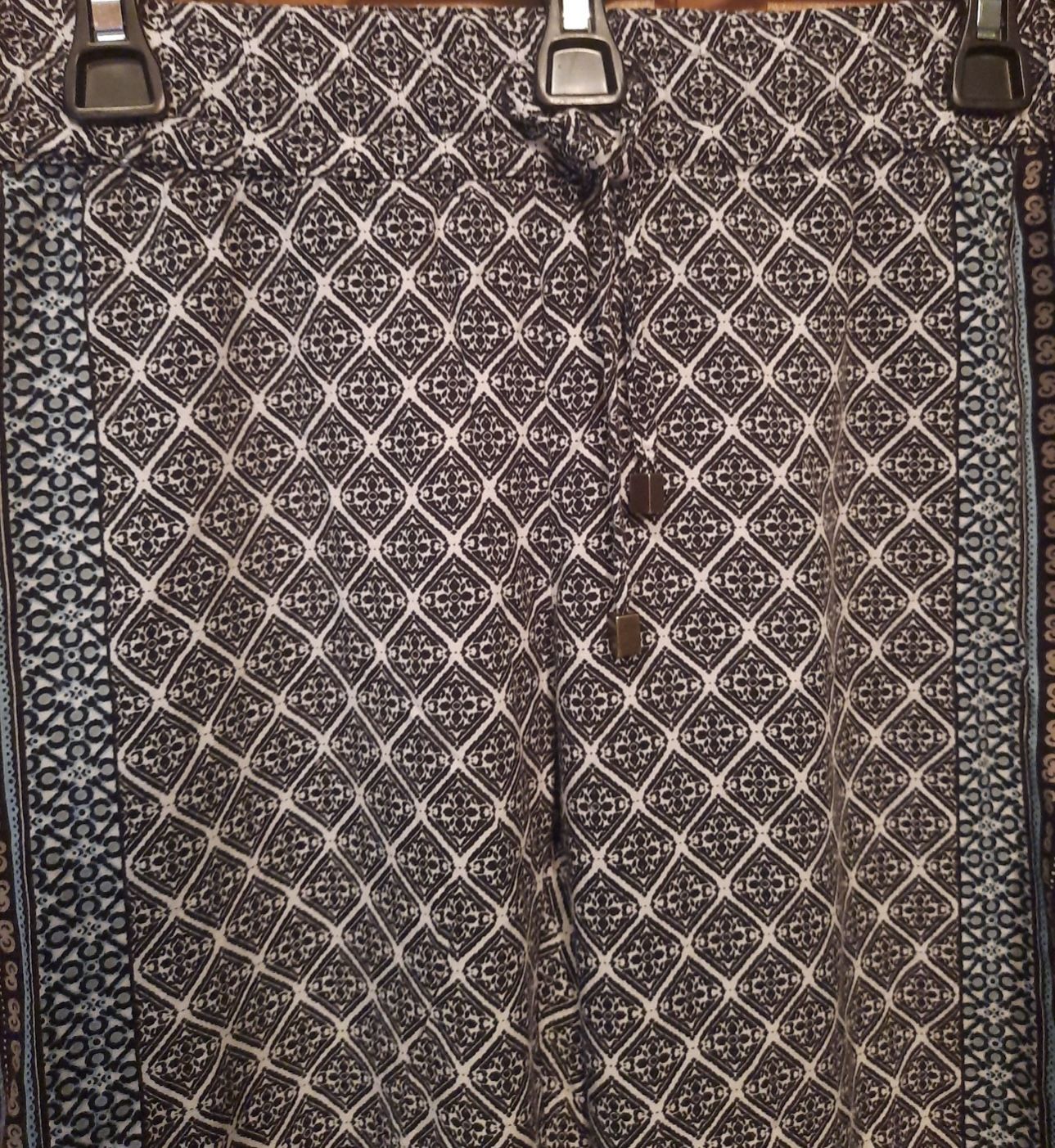 Anne Carson Printed Drawstring Pants – Women’s Medium - photo 3