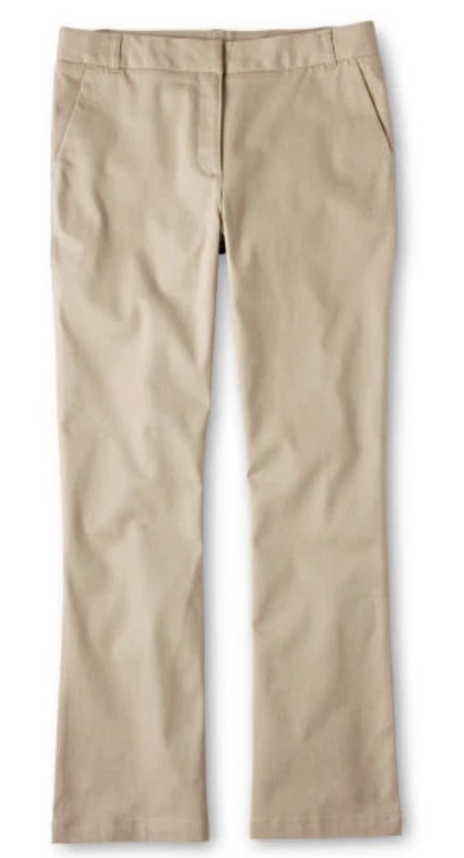 IZOD Schoolwear Khaki Pants - Size 7 Reg Stretch Skinny Fit - Ne - photo 2