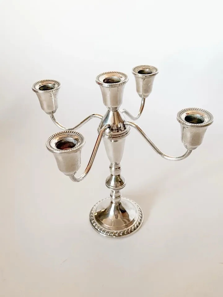 Duchin Creations Sterling Silver Candelabra Five Arm Convertible - photo 2
