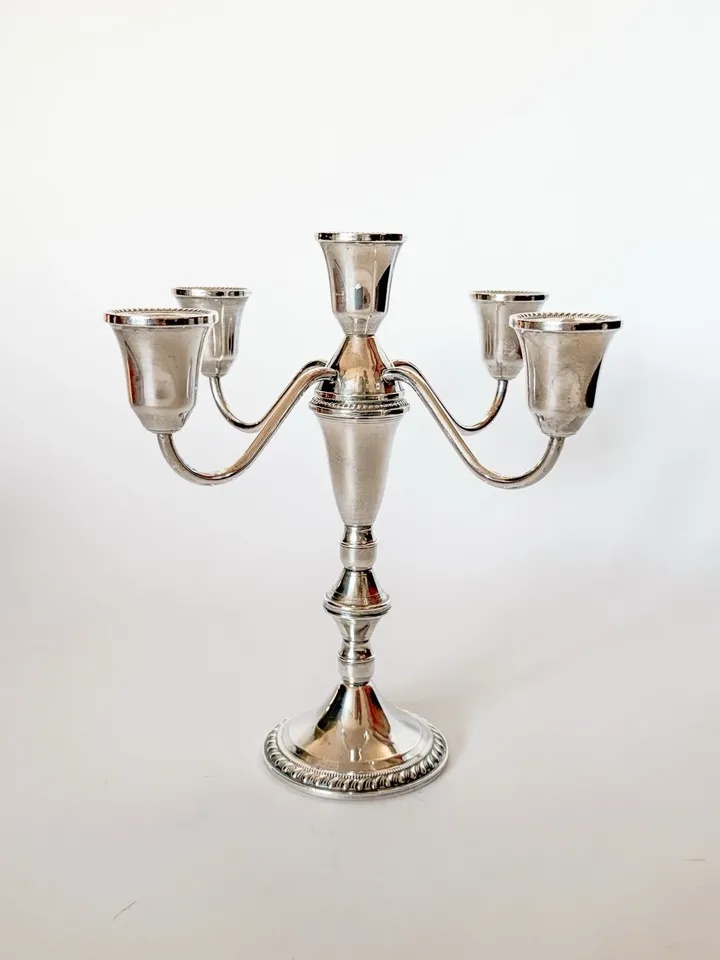 Duchin Creations Sterling Silver Candelabra Five Arm Convertible - photo 3