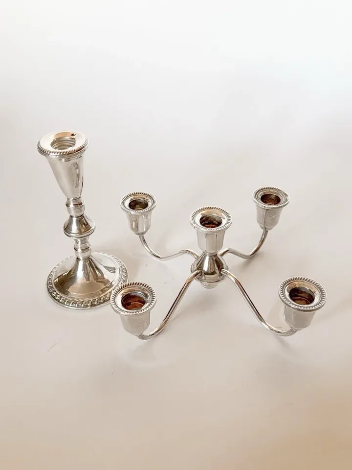 Duchin Creations Sterling Silver Candelabra Five Arm Convertible - photo 5
