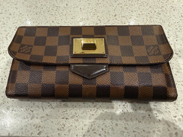 Louis Vuitton Damier Ebene Rosebery Wallet