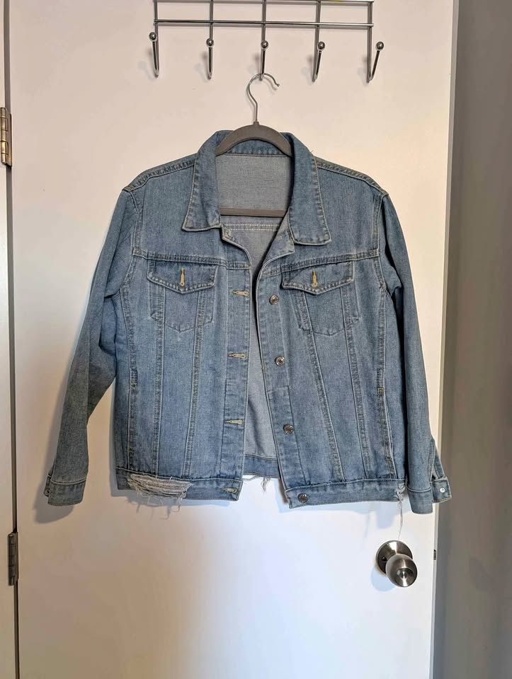 Women's Large Denim Jacket