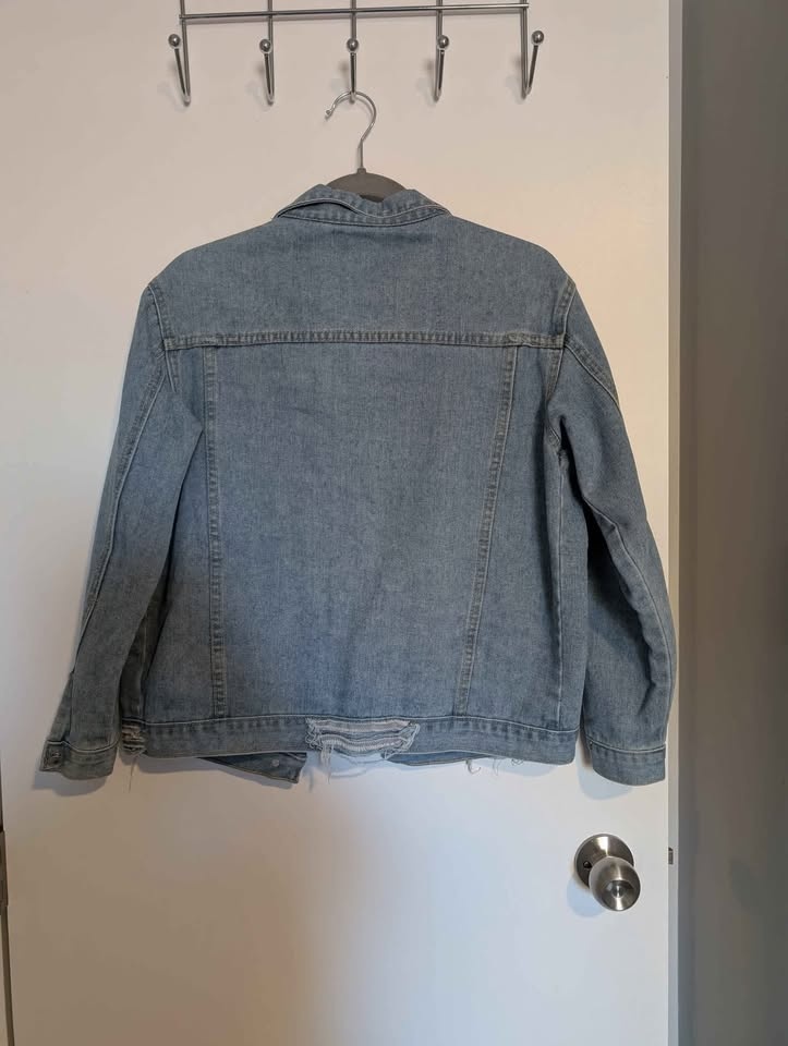 Women's Large Denim Jacket - photo 2