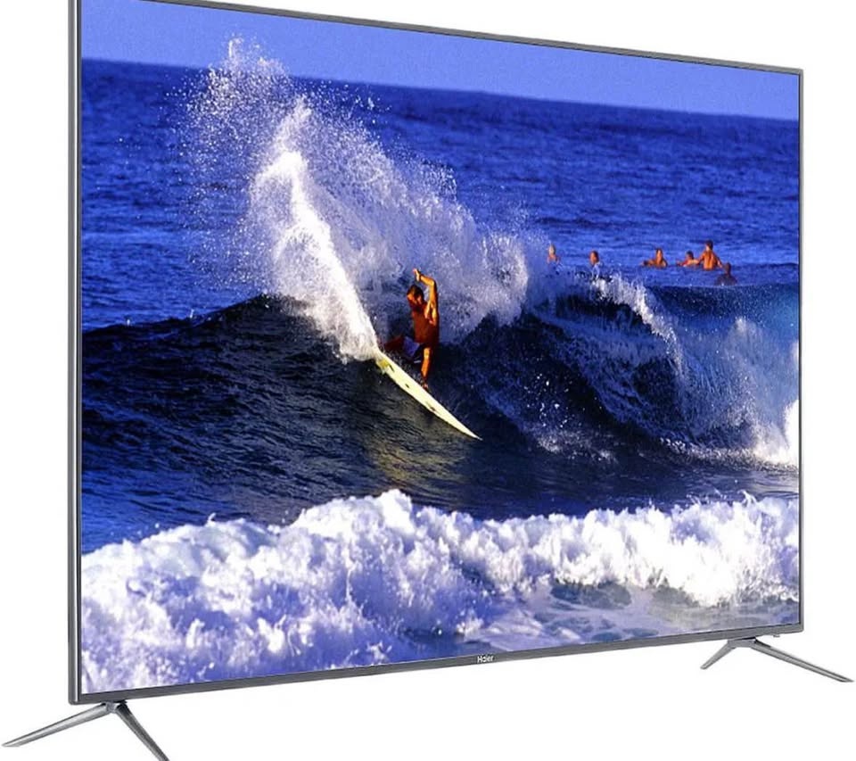 Haier 55" TV with Cabinet & Fire Stick - photo 2