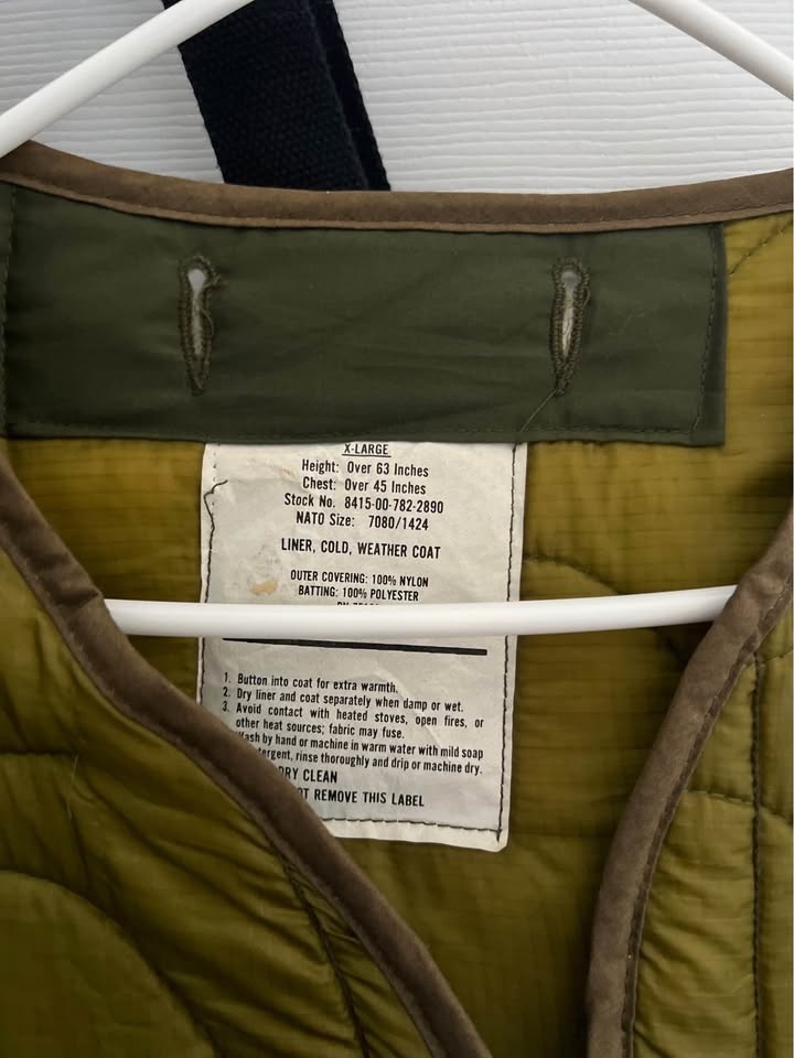 Vintage army liner jacket - photo 2
