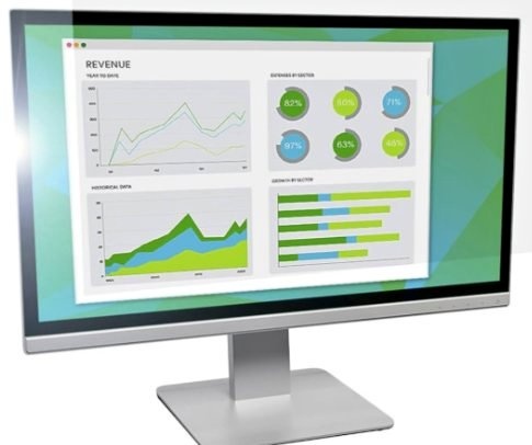 3M Anti-Glare Computer Screen Filter 23.6" Monitor