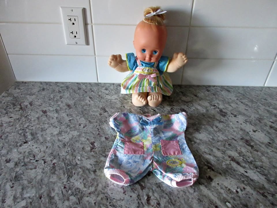 1989 Magic Nursery Doll with Extra Outfit