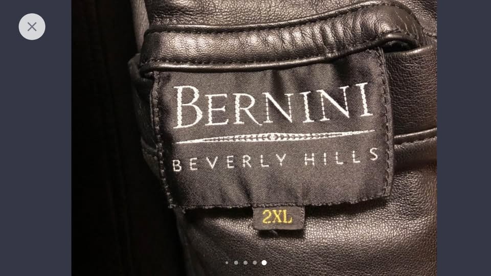 Bernini Beverly Hills Reversible Men's Leather Jacket (2XL) - photo 2