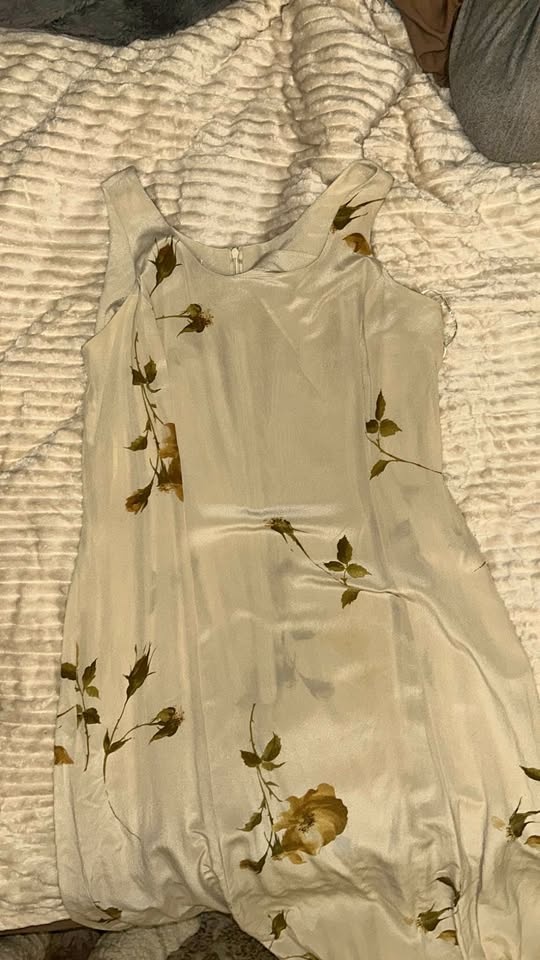 100% Real Silk Dress: Made in South Korea