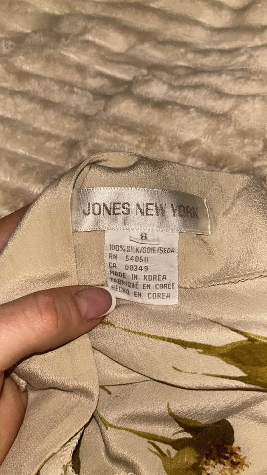 100% Real Silk Dress: Made in South Korea - photo 3
