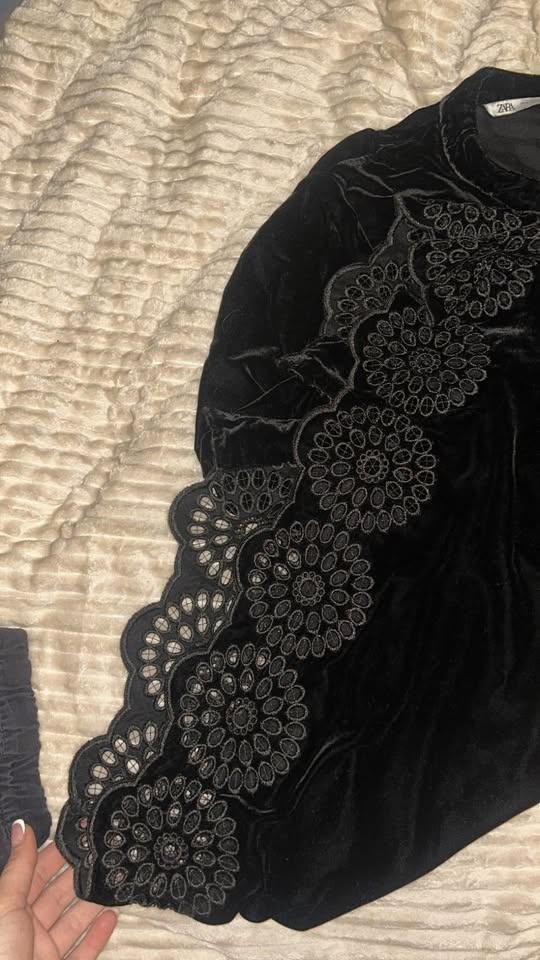 Zara Velvet Dress - photo 3