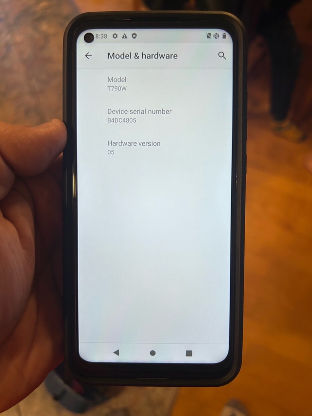 Unlocked GSM REVVL 4+ 5G Phone (T790W)