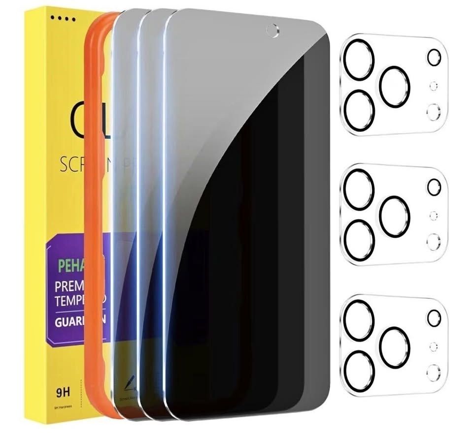 6Pk Privacy Screen / Lens Protector (iPhone 17 Pro Max)