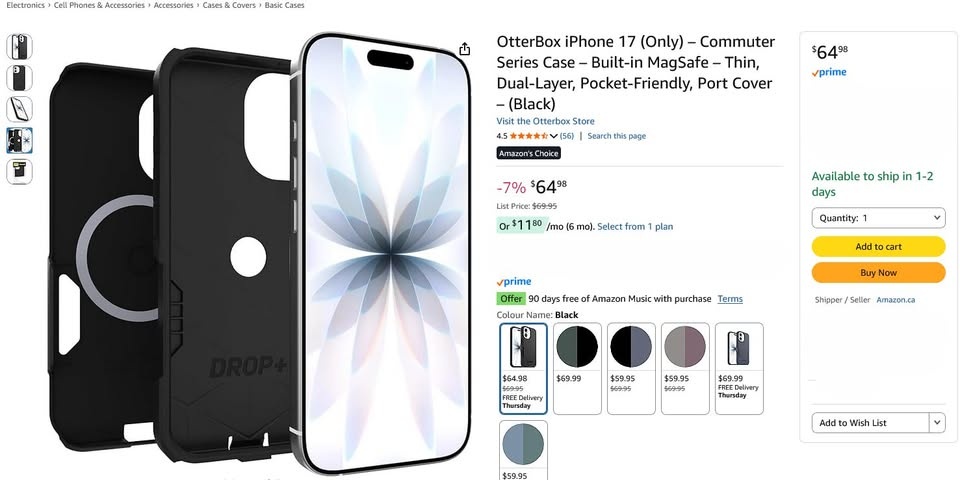 OtterBox Commuter Case for iPhone 17 - photo 2