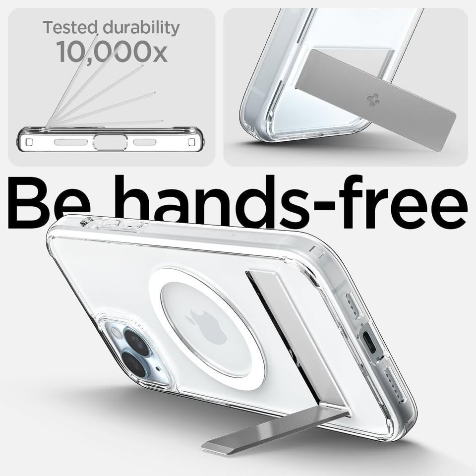 Spigen MagSafe Case for iPhone 15, 14, 13 - Crystal Clear - photo 3