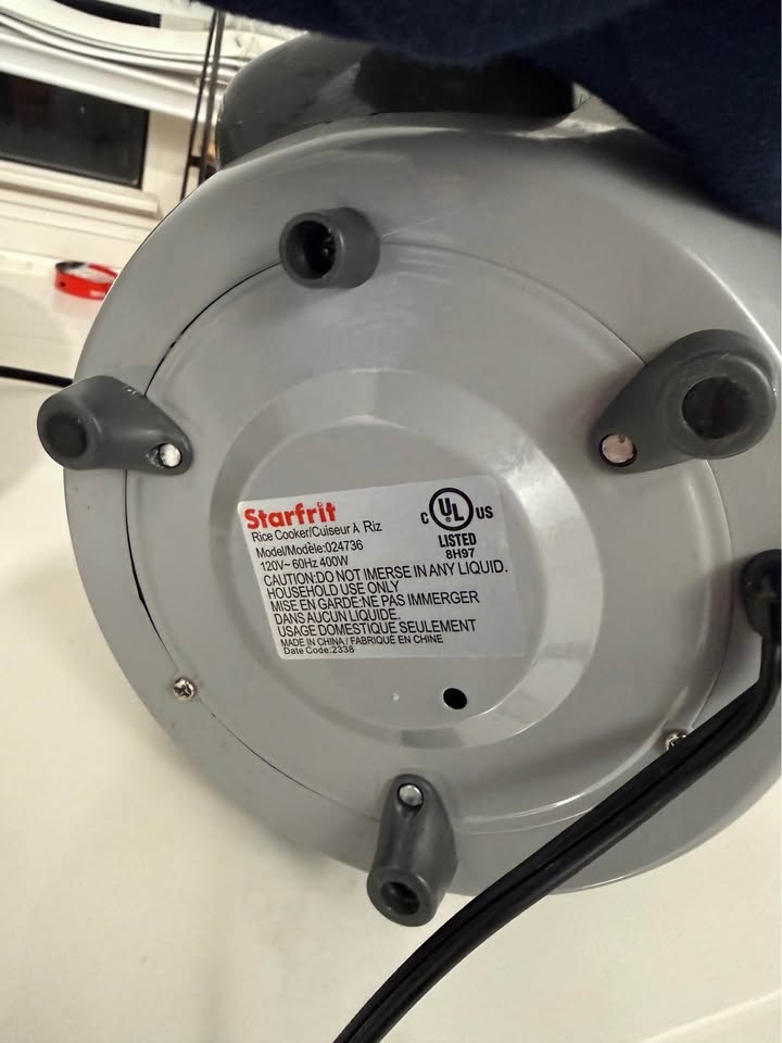 Starfrit Electric Rice Cooker (6-Cup Capacity) - photo 3