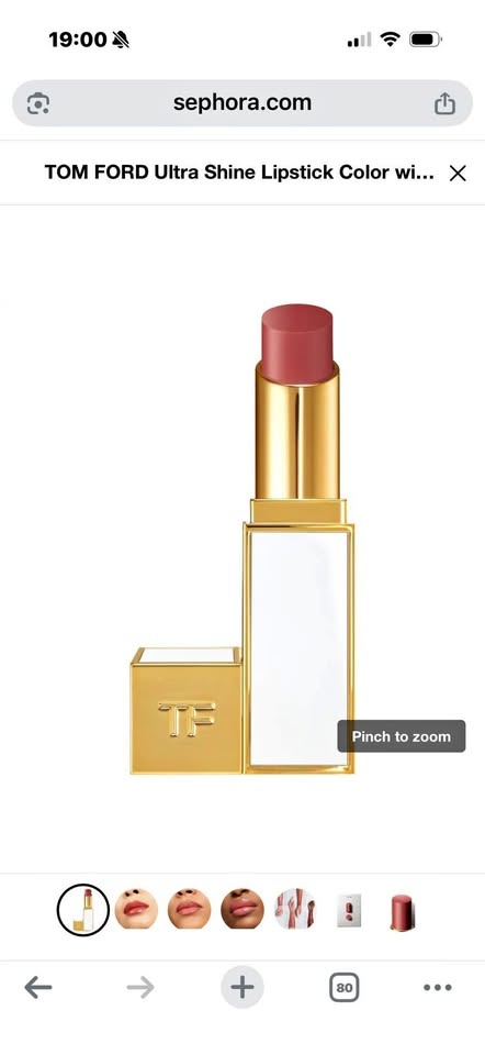 Tom Ford Ultra Shine Lip Colour - Brand New