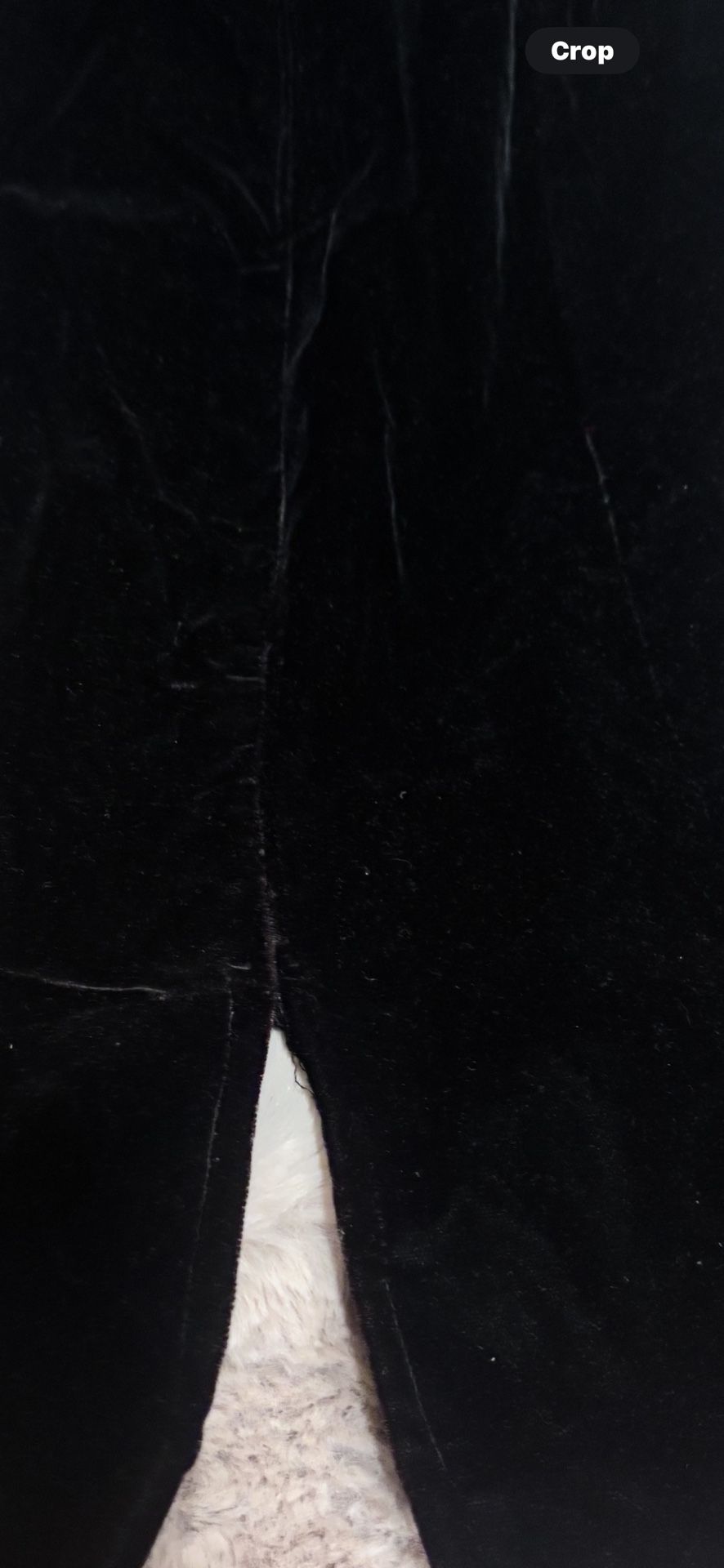 Vintage Karen Lucas for Niki Black Velvet Dress | Size 12 | Made - photo 2
