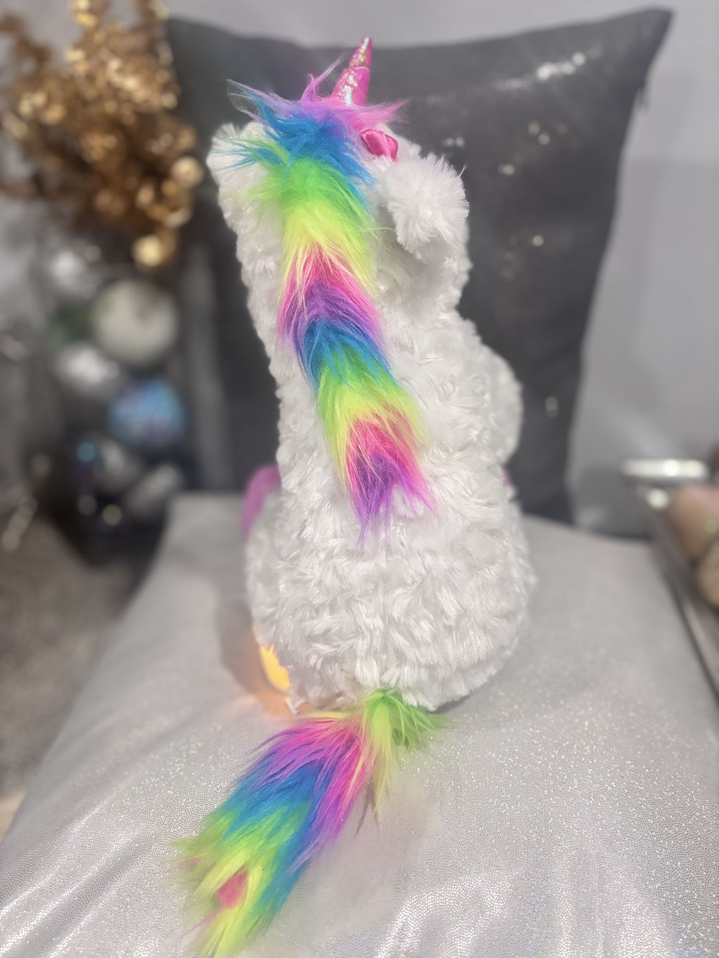 Petting Zoo Unicorn Plush – 10” | Excellent Condition - photo 3