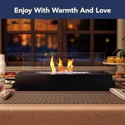 Tabletop Bioethanol Fire Pit S'mores Maker Kit - photo 4
