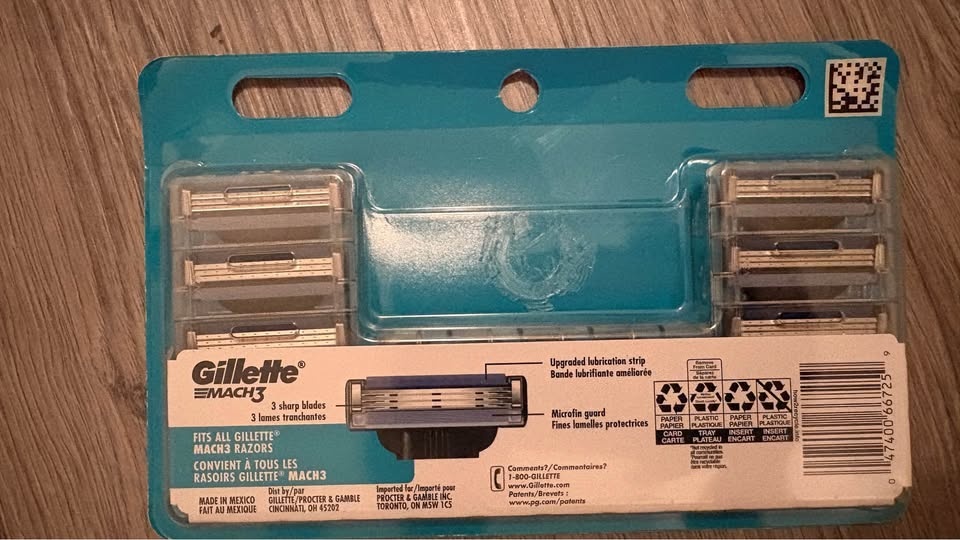 Gillette Mach 3 - 12 Cartridges - photo 2