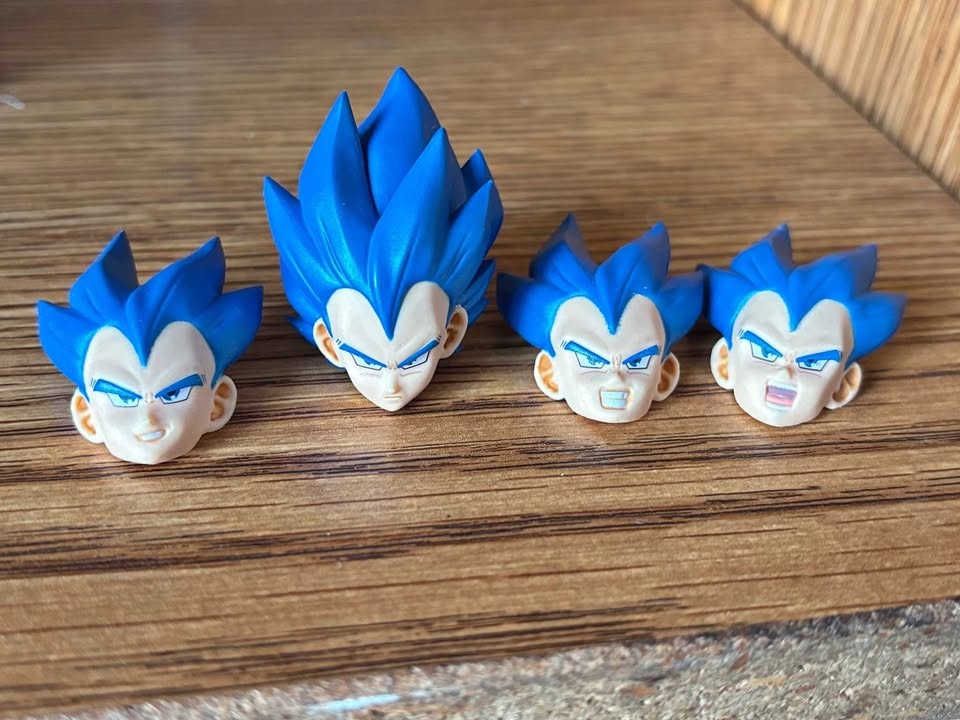 Dragon Ball Demonical Fit Vegeta SSBE Action Figure Head
