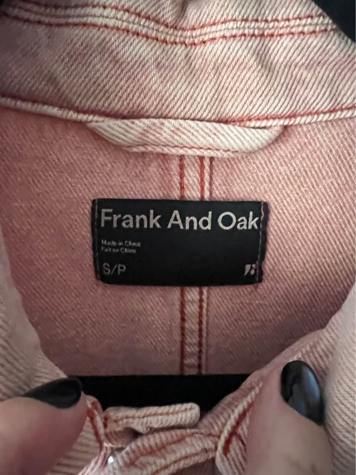 Frank and Oak Denim Jacket - New never worn - photo 3