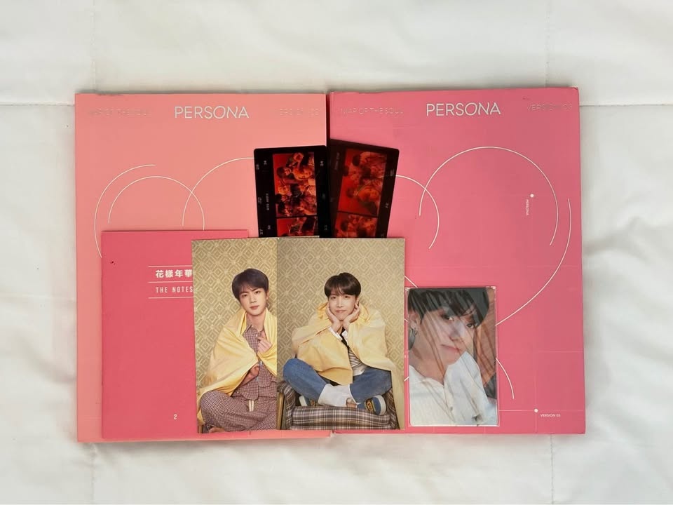 TWO BTS Map of The Soul: Persona Ver 2&3 Albums