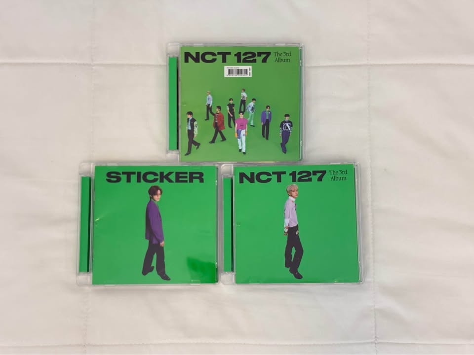 NCT 127 3rd Album Sticker Jewel Case Ver. (Group/Yuta/Jungwoo) - photo 2