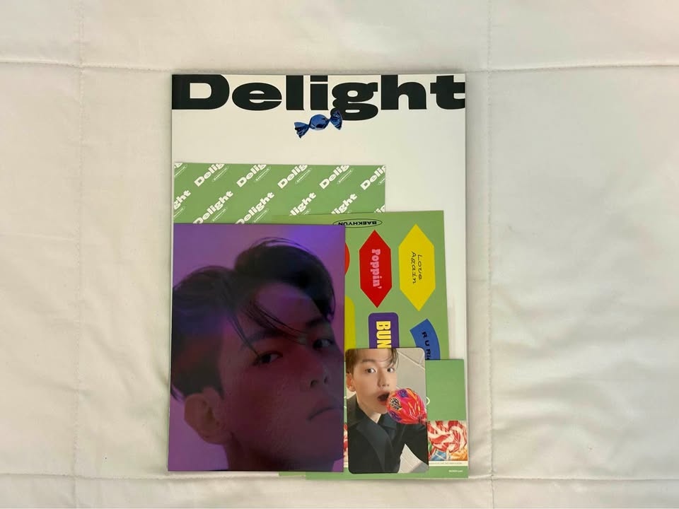 Baekhyun 2nd mini album [Delight] Mint ver.