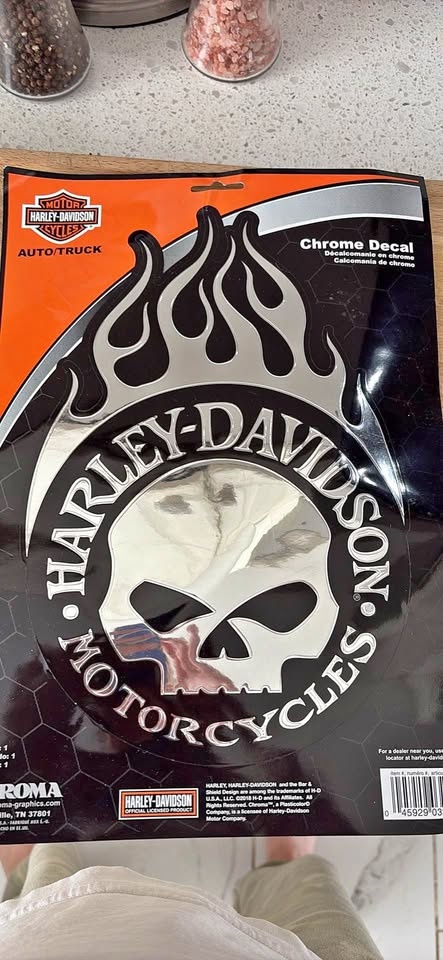 Harley Davidson Truck Decal
