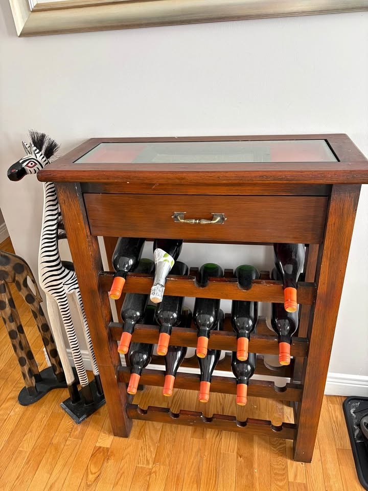 Bombay Wine Rack with Drawer