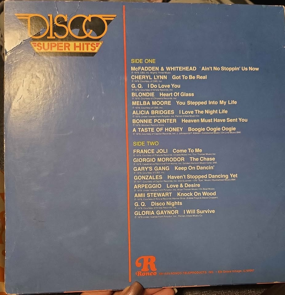 70s TV Disco Compilation Vinyl | K Tel Ronco Bundle - photo 4