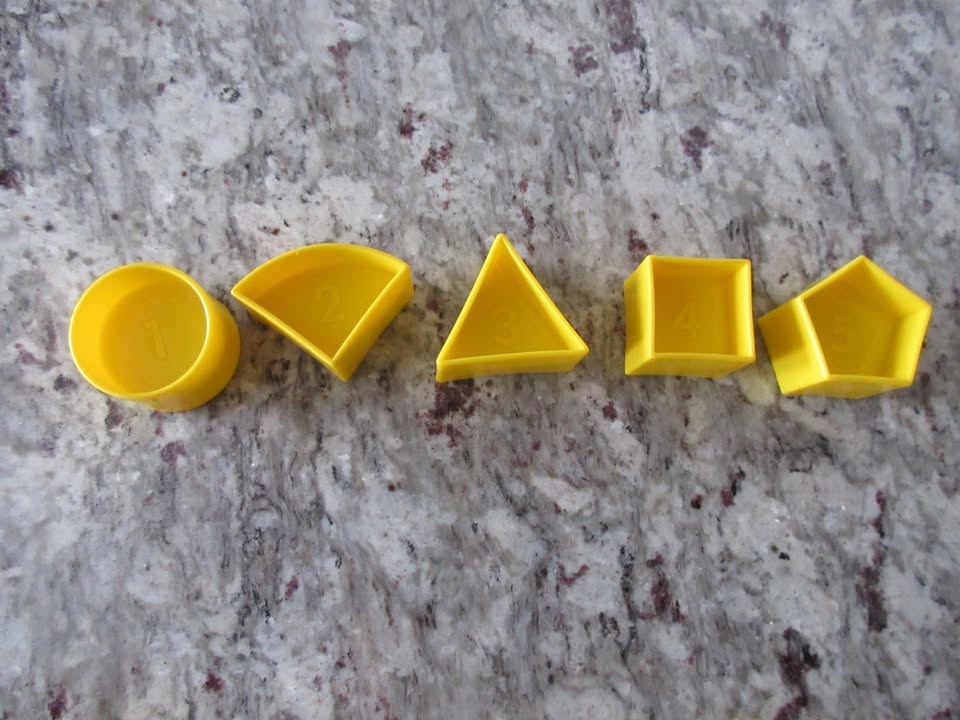 Vintage Tupperware Shape-O Toy Shape Replacements - Shapes Only - photo 3