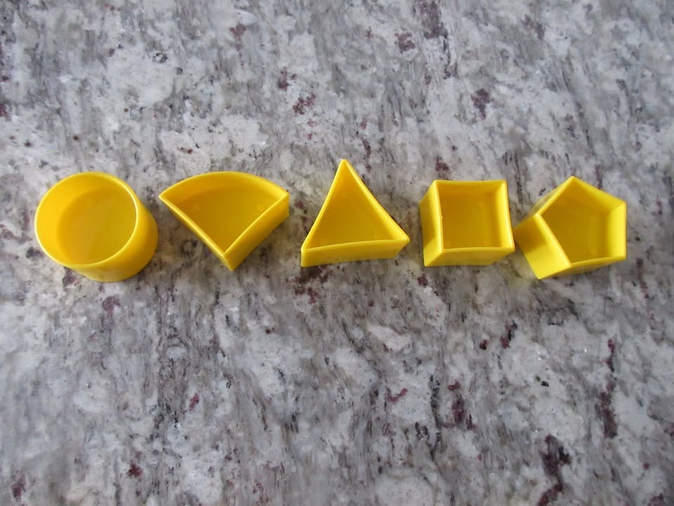 Vintage Tupperware Shape-O Toy Shape Replacements - Shapes Only - photo 4
