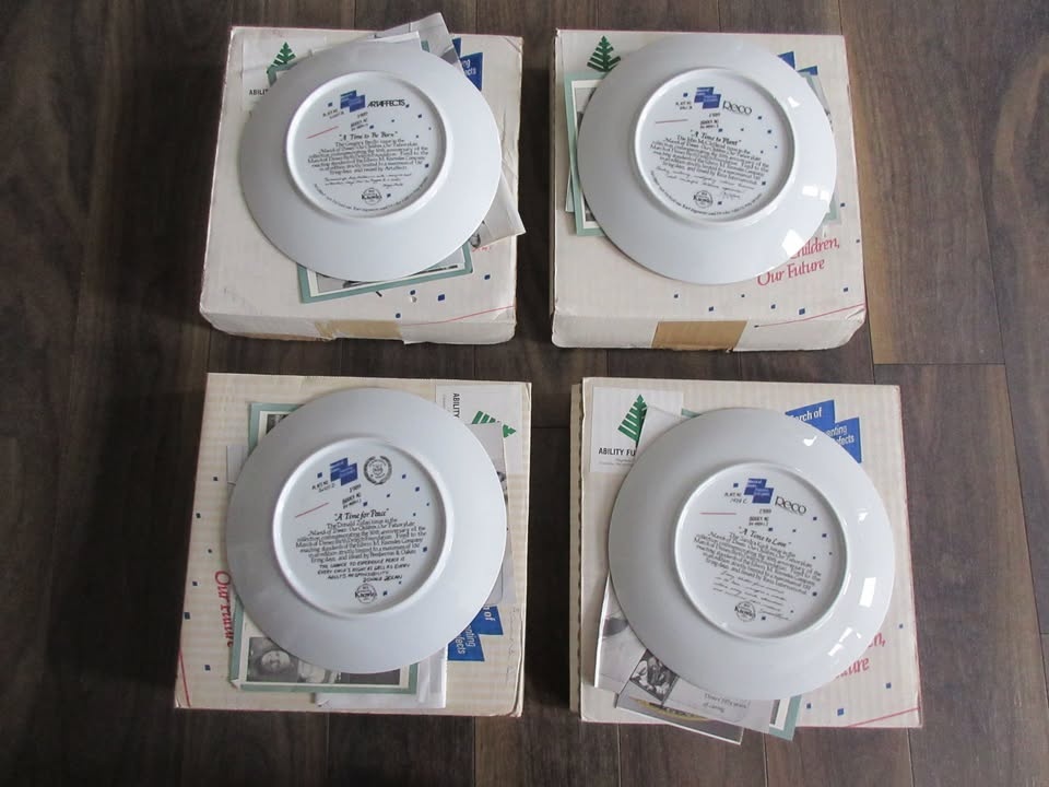 March of Dimes Collectors Plates - photo 2
