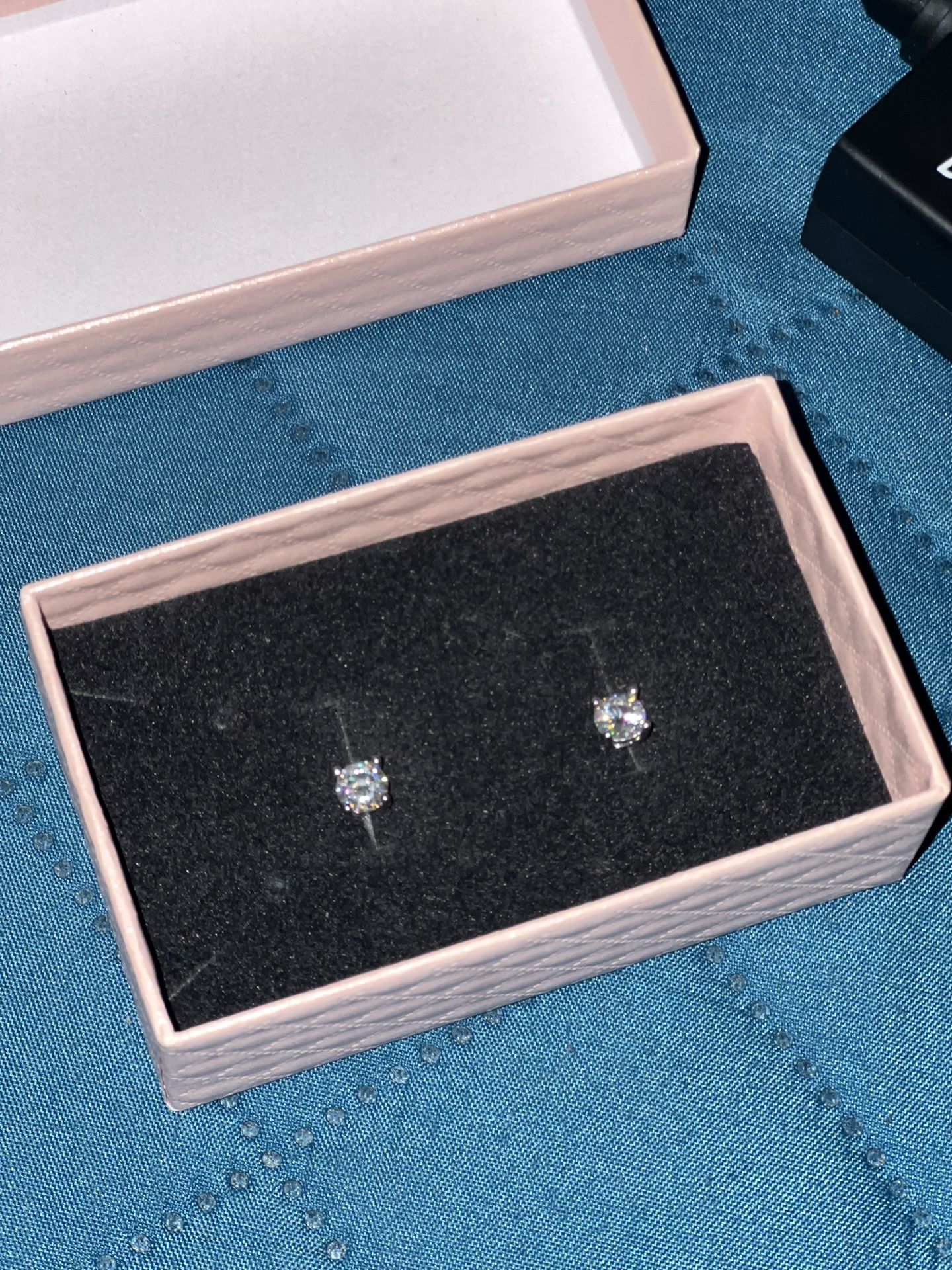 9.25 Unisex Moissnite Earrings - photo 5