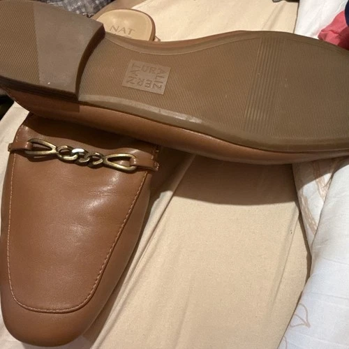 Naturalizer Kayden Brown Leather Mules Classic Style - photo 5